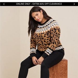 Torrid Cashmere Vegan Pullover Sweater